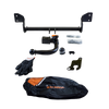 TowCar dragkrok avtagbar inkl. TowTec elsats 7polig universal