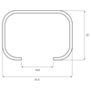 Lasthållarsystem Thule SmartRack XT 135 cm