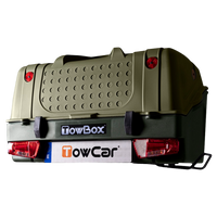 Transportbox för dragkroken TowBox V1 grön