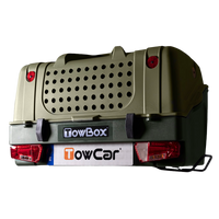 Transportbox för dragkroken TowBox V1 Dog grön
