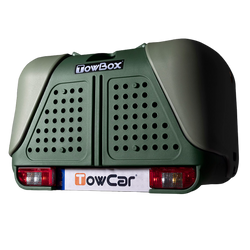 Transportbox för dragkroken TowBox V2 Dog grön