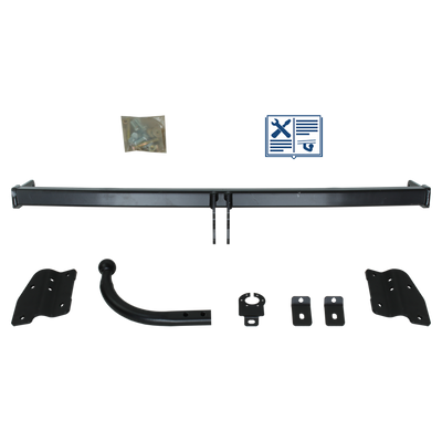 AUTO-HAK Dragkrok fast med påskruvad kula