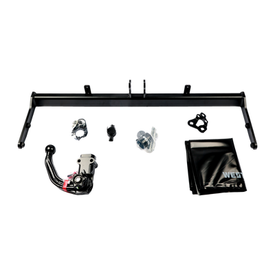 Westfalia dragkrok avtagbar inkl. TowTec elsats 7polig universal