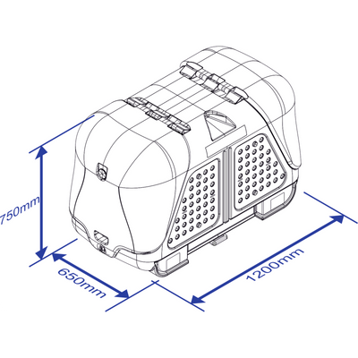 Bakbox TowBox V2 svart