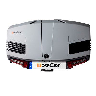 Transportbox för dragkroken TowBox V3 grå