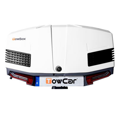 Transportbox för dragkroken TowBox V3 vit