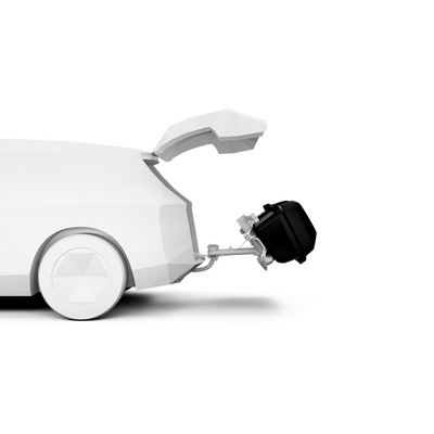 Bakbox Thule Santu 9094 för cykelhållare Thule EasyFold + Epos