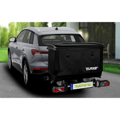 Bakbox Eufab för cykelhållare Eufab SD260, SD260 black, TECDC1 und TECDC1+